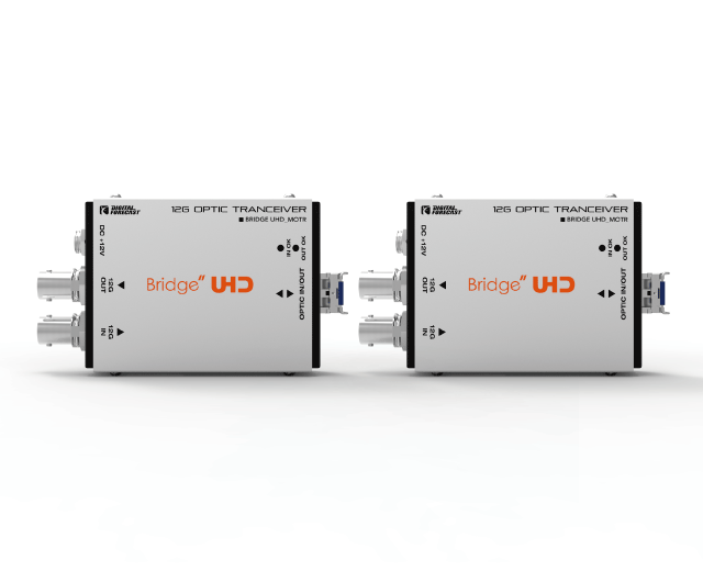 東通販取扱製品紹介 Digital Forecast社製 UHD_M_OTR 超小型軽量12G-SDI対応光延長器 【DF-1】