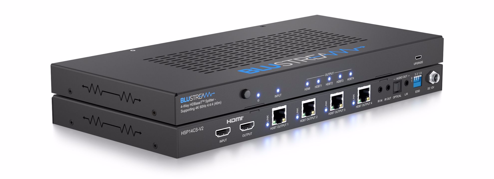 【新製品】Blustream社製 HDBaseT分配器のご案内 [型番：HSP14CS-V2]